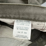 Carhartt Carpenter Trousers - 34W 30L Khaki Cotton