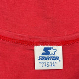 Philadelphia 76Ers Starter Nba Vest - Large Red Cotton