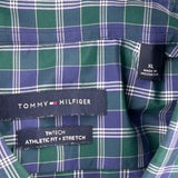 Tommy Hilfiger Checked Shirt - XL Green Cotton