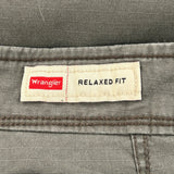 Wrangler Cargo Shorts - 29W 10L Grey Cotton