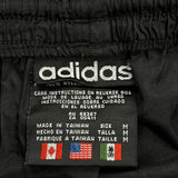 Adidas Track Pants - Medium Black Nylon