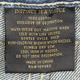 Instinct Is A Vertue Jeans - 32W 33L Blue Cotton