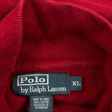 Polo By Ralph Lauren 1/4 Zip - XL Red Cotton