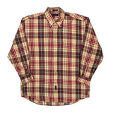 Gant Checked Flannel Shirt - Large Multicoloured Cotton