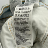 Levis Denim Shorts - 28W UK 8 Light Wash Cotton