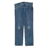 501 Levis Jeans - 34W 30L Blue Cotton