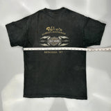 UKe'S Harley-Davidson Kenosha, Wi Harley Davidson Graphic T-Shirt - Medium Black Cotton