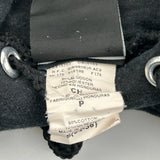 Flame Logo Thrasher Graphic Hoodie - Small Black Cotton