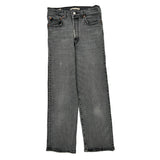 501 Levis Jeans - 26W UK 6 Grey Cotton