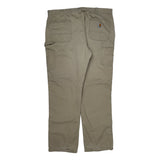 Carhartt Carpenter Pants - 38W 32L Beige Cotton