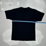 Fruit Of The Loom Graphic T-Shirt - Medium Black Cotton