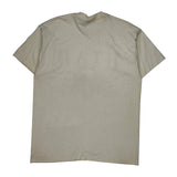 Fruit Of The Loom Single Stitch T-Shirt - 2XL Cream Cotton