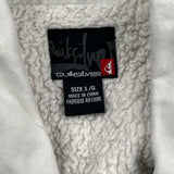 Quiksilver Jacket - Large Beige Cotton