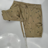 American Eagle Cargo Shorts - 34W 9L Khaki Cotton