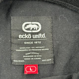 1972 Ecko Unltd Graphic T-Shirt - Large Gray Cotton