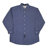 Tommy Hilfiger Shirt - Large Blue Cotton