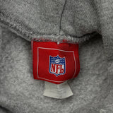 Green Bay Packers Nfl Hoodie - Large Grey Cotton Blend