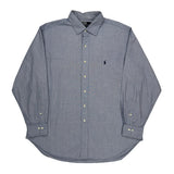 Polo By Ralph Lauren Shirt - XL Blue Cotton
