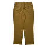 Unbranded Chinos - 36W 32L Brown Cotton Blend