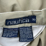 Nautica Chino Shorts - 30W 6L Khaki Cotton