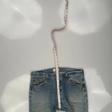 501 Levis Jeans - 36W 30L Light Wash Denim
