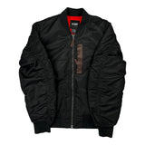 Cqr Bomber Jacket - Small Black Polyester
