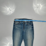True Religion Skinny Jeans - 30W UK 10 Blue Denim