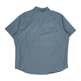 Levis Short Sleeve Shirt - XL Blue Cotton