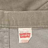 Levis Trousers - 34W 30L Beige Cotton Blend