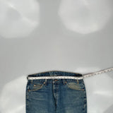 Orange Tab Levis 505 Jeans - 35W 30L Blue Denim