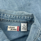 Levis Denim Shirt - XL Blue Cotton