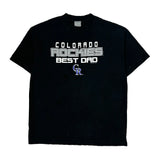 Colorado Rockies Mlb T-Shirt - XL Black Cotton