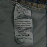 Carhartt Jeans - 32W 30L Blue Cotton Blend