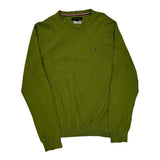 Tommy Hilfiger Jumper - XL Green Cotton