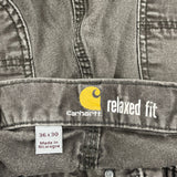 Carhartt Carpenter Pants - 36W 30L Gray Cotton