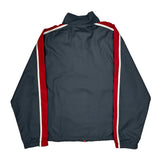 Starter Track Jacket - Large Gray Polyester