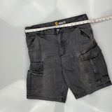 Carhartt Cargo Shorts - 36W 10L Gray Cotton