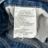 Dickies Denim Shorts - 34W 9L Blue Cotton