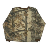 Unbranded Long Sleeve T-Shirt - Large Camo Cotton