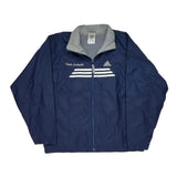Coach Ambuehl Adidas Striped Jacket - Medium Blue Polyester