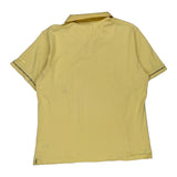 Burberry Polo Shirt - Large Yellow Cotton