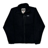 Helly Hansen Fleece Jacket - Large Black Polyester