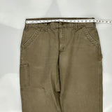 Carhartt Carpenter Trousers - 36W 28L Brown Cotton