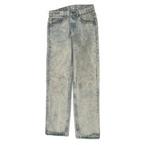 501 Levis Jeans - 27W US 4 Acid Wash Denim