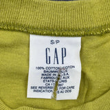 Gap Single Stitch T-Shirt - Small Blue Cotton