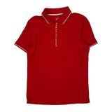 Armani Exchange Polo Shirt - Small Red Cotton