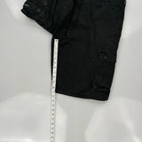 Lee Cargo Shorts - 36W 11L Black Cotton