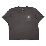 Carhartt T-Shirt - 2XL Grey Cotton