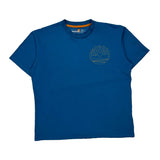 Relaxed Fit Timberland T-Shirt - Medium Blue Cotton