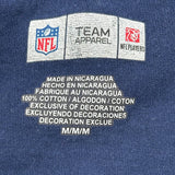 Seattle Seahawks N.F.L. Team Apparel T-Shirt - Medium Navy Cotton